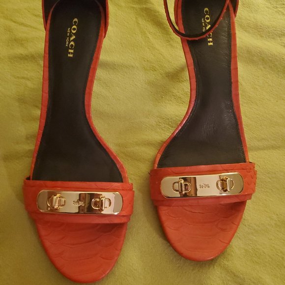 Coach Shoes Coach Heels Poshmark